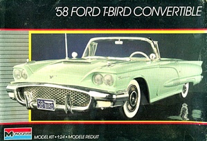 1958 Ford Thunderbird "T'bird" Hardtop or Convertible (1/24) (fs)