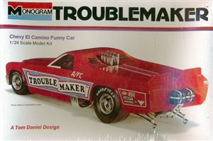 1972 Chevy El Camino Funny Car "Troublemaker" (1/24) (fs)