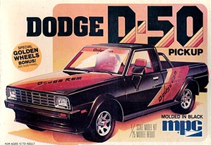 1981 Dodge D-50 Pickup (1/25) (fs)