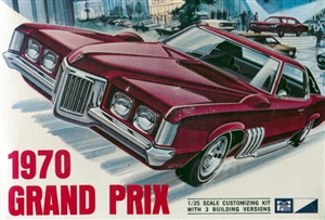 1970 Pontiac Grand Prix (3 'n 1) Stock, Custom or Snow Patrol (1/25) See More Info
