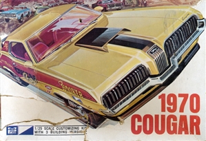 1970 Mercury Cougar (3 'n 1) Stock, Custom or Drag (1/25) See More Info