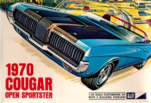 1970 Mercury Cougar Open Sportster (3 'n 1) Stock, Custom or Racing (1/25)