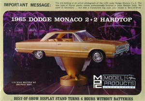 1965 Dodge Monaco 500 2+2 Hardtop (1/25) See More Info