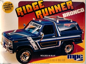 1980 Ford Bronco 4 x 4 'Ridge Runner' (2 'n 1) Stock or Custom (1/25)