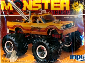 1984 Datsun Pickup Monster Tow Truck (1/25) (fs)