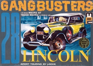 1928 Lincoln 4 door 'Gangbusters'  (1/25) (fs)