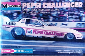 Don "Snake" Prudhomme's Pepsi Challenger Trans AM Funny Car Funny Car (1/32) (fs)