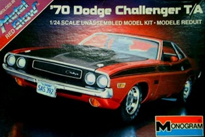 1970 Dodge Challenger "Metal Glow Finish" (1/24) (fs)