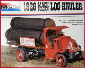 1926 Mack Bulldog Log Truck (1/24) (fs)