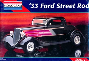 1933 Ford 3-Window Coupe Street Rod (1/25) (fs)