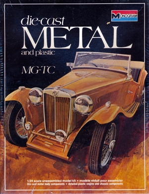 1940's MG-TC Die-cast Metal Kit (1/24) (fs)
