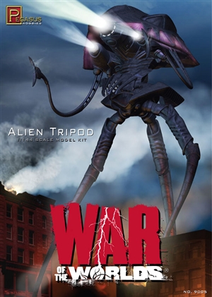 War of the Worlds “Alien Tripod" Model Kit (1/144)