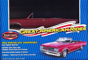 1964 Pontiac GTO Convertible Pre-painted Red (1/25) (fs)