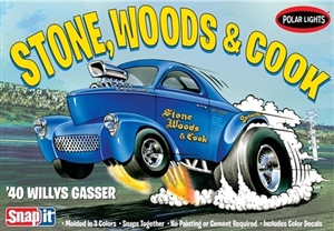 Snap Draggins: 1941 Stone, Woods and Cook Willys Coupe (1/32) (fs)