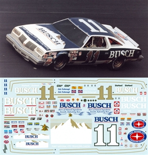 1979-80 Cale Yarborough Busch #11 Oldsmobile 442 (1/25)