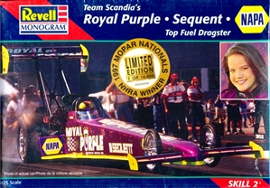 1996 Cristen Powell 'Royal Purple' Top Fuel Dragster (1/25) (fs)