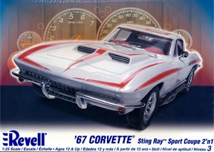 1967 Corvette 427 Coupe  (2 'n 1) (1/25) (fs)