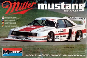 1981 Ford Mustang #6 Miller Klaus Ludwig (1/24) (fs)