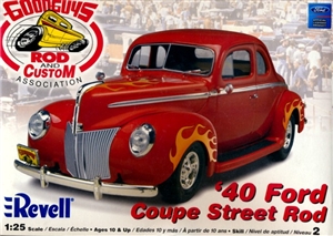 1940 Ford Coupe Street Rod (1/25) (fs)