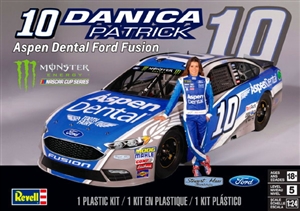 Danica Patrick #10 Aspen Dental Ford Fusion Glue Kit (1/24) (fs)