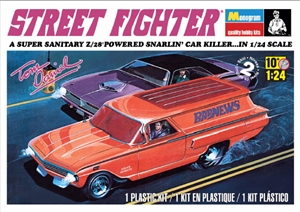 Tom Daniel's Street Fighter 1960 Chevy Delivery Sedan  (1/24) (fs)