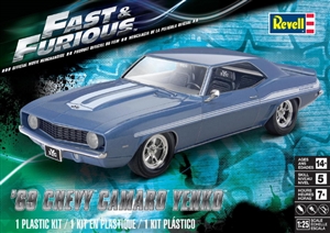 'Fast & Furious' 1969 Chevy Yenko Camaro (1/25) (fs)