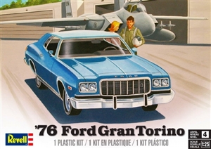 1976 Ford Gran Torino (1/25) (fs) Damaged Box