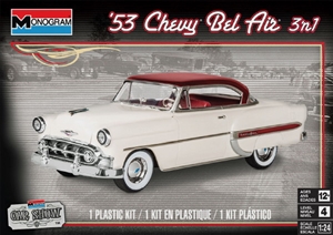 1953 Chevy Bel Air (3 'n 1) Stock, Custom or Lowrider (1/24) (fs)