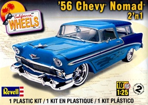 1956 Chevy Nomad  (2' n 1) Stock or Custom (1/25) (fs)
