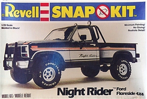 1980 Ford F-150 Flareside "Night Rider" 4 X 4 Pickup Snap Kit (1/25) (fs)