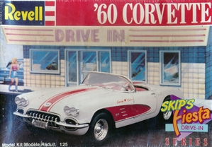 1960 Chevy Corvette Convertible 'Skip's Fiesta Drive-In Series' (1/25) (fs)