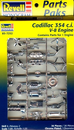 1960's Cadillac 354 c.i. V-8 Engine (2 'n 1) Street or Drag (1/25) (fs)