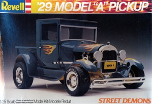 1929 "Street Demons" Ford Model A Pickup (3'n1) Closed cab, Soft top, Open Roadster (1/25) (fs)