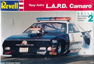 Chevy Camaro 'LAPD Racing Team' Funny Car (1/24) (fs)