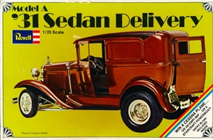 1931 Ford Model A Sedan Delivery Street Rod (1/25) (fs) (1969)