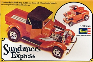 1929 Ford Model A Pickup 'Sundance Express' (3 'n 1) Phone Booth and Open or Closed Roadster (1/25) (fs)