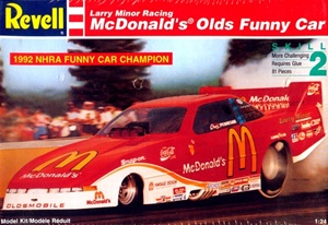 1993 McDonald's Oldsmobile  Funny car (1/25) (fs)