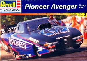 1998 Pioneer Avenger Funny Car (1/24) (fs)