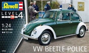 Volkswagen VW Beetle Police Car (1/24) (fs)