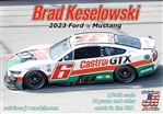 Brad Keselowski 2023 Castrol GTX Throwback Ford Mustang