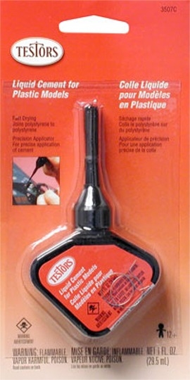 Testors Liquid Cement (Similar to and Replacement for Model Master8872C)  1 Oz Glue