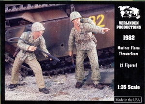 Verlinden Productions Marines Flame Thrower Team (1/35) (fs)