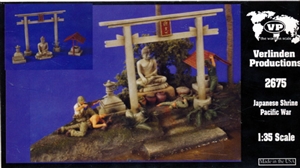 Verlinden Productions Japanese Shrine from Pacific War (1/35) (fs)