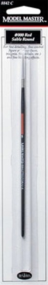 3/0 (000) Red Sable Round Paint Brush