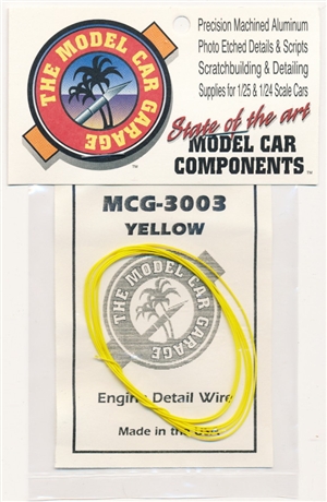 Engine Detail Wire Yellow