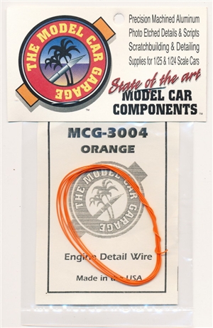 Engine Detail Wire Orange