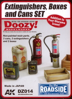 Fire Extinguishers, Boxes and Cans Set (1/24) (fs)