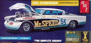 1953 Studebaker Starliner "Mr. Speed" (3 'n 1) Stock, Custom, or Bonneville Racer (1/25) '65 Issue