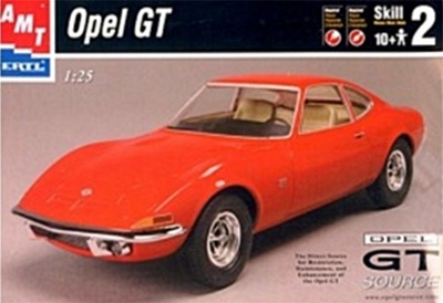 1968 Opel GT Mini Muscle Car 1:25 AMT 835 