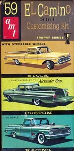 1959 Chevy El Camino  (3 'n 1) Stock, Custom or Racing (1/25) '65 Issue